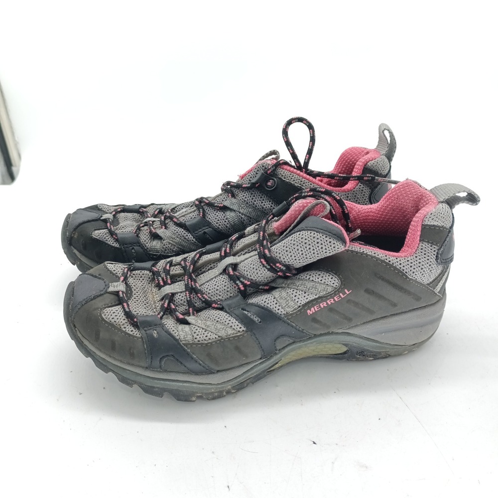 Merrell Siren Sport 2 Womens 8 Black Pink Hiking Trail Shoes J54862 s8